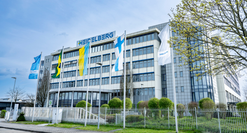 Heidelberg's headquarters in Germany.